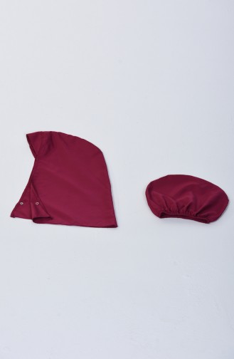 Damen Hijab Badebekleidung 28077 Zwetschge 28077