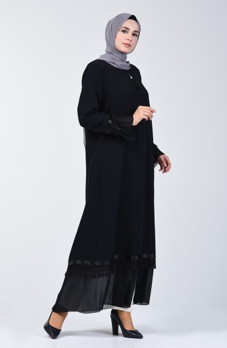 Navy Blue Abaya 2022-02