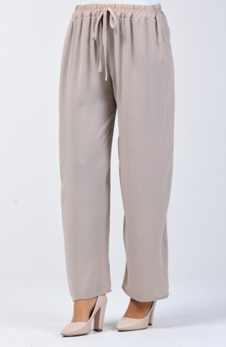 Pantalon Taille à Lacet 5296-05 Vison 5296-05