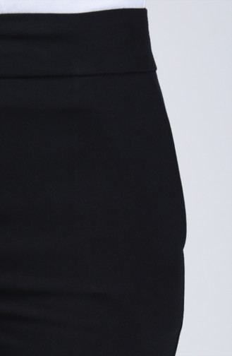 Classic Trousers with Pockets 1117-01 Black 1117-01