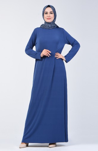 Indigo Hijab Kleider 5217-09