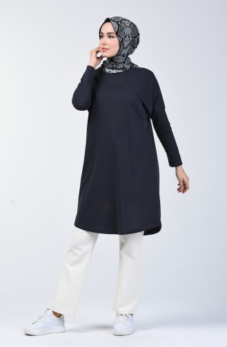 Navy Blue Tuniek 8023-02