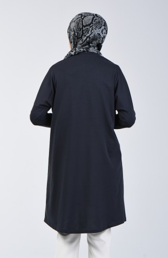 Navy Blue Tuniek 8023-02