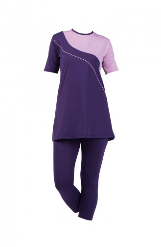 Purple Swimsuit Hijab 28020