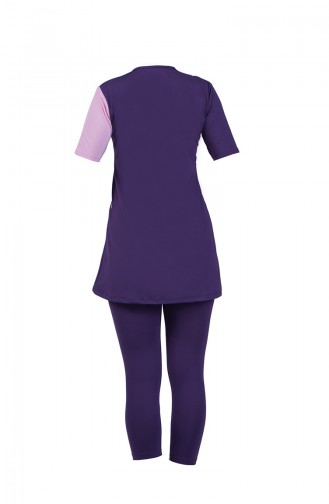 Purple Swimsuit Hijab 28020