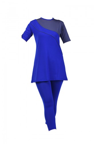 Saxon blue Swimsuit Hijab 28022