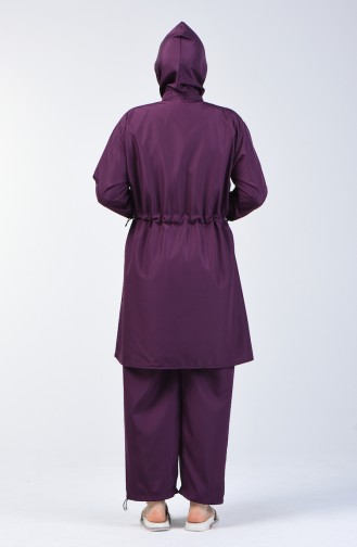 Purple Modest Swimwear 28052