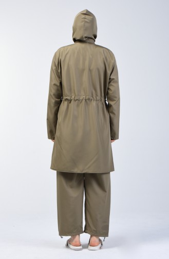 Khaki Swimsuit Hijab 28054