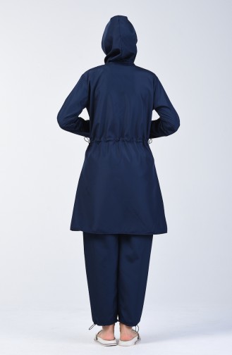 Navy Blue Swimsuit Hijab 28058