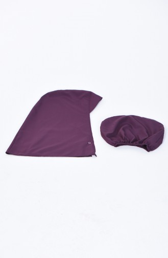 Purple Swimsuit Hijab 28061