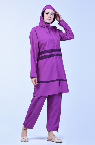 Lilac Swimsuit Hijab 28073