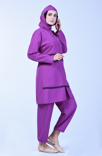 Lilac Swimsuit Hijab 28073