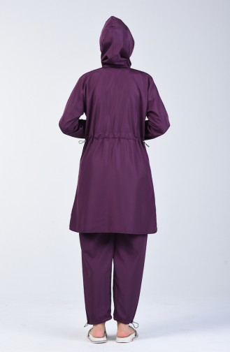 Women s Islamic Swimsuit 28076 Purple 28076