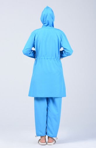 Blue Swimsuit Hijab 28095