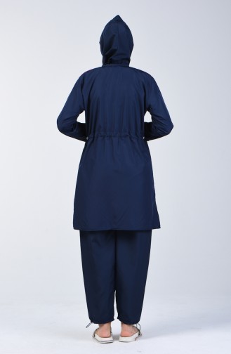 Women s Islamic Swimsuit 28117 Damson Navy Blue 28117