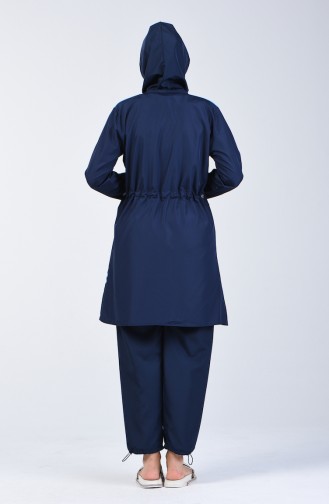 Women s Islamic Swimsuit 28120 Blue Navy Blue 28120