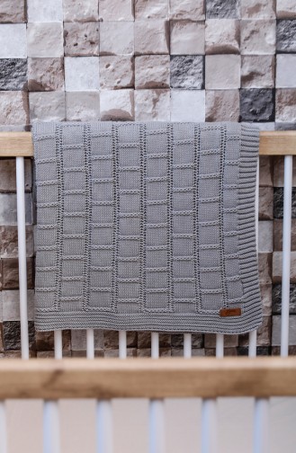 Can Baby Blanket Light Gray 00001-01