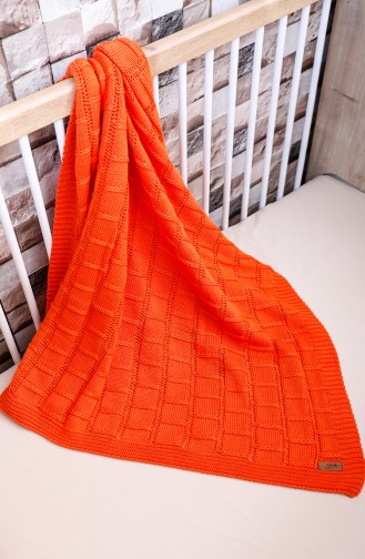 Can Baby Decke 90x90 Can00001-04 Orange 00001-04