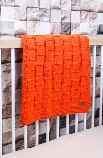 Can Baby Blanket Orange 00001-04