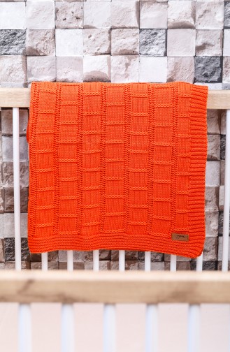 Can Baby Blanket Orange 00001-04