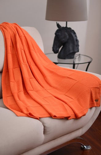 Demir TV Blanket Orange 00002-02