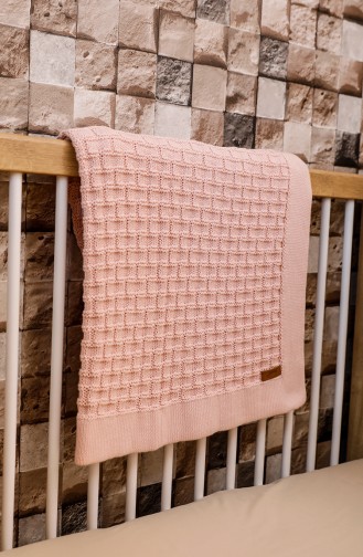 Masal Couverture Bébé 90x90 Masal00001-04 Rose 00001-04