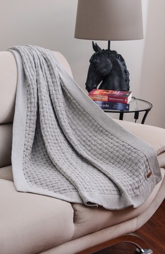 Masal Tv Blanket 100x170 Masal00002-01 Grey 00002-01