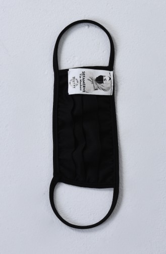 Sefamerve Masque de Visage 8800-01 Noir 8800-01