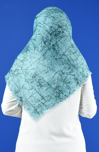 Patterned Flamed Scarf 901600-01 Mint Green 901600-01