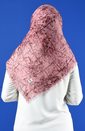 Patterned Flamed Scarf 901600-05 Dark Powder 901600-05