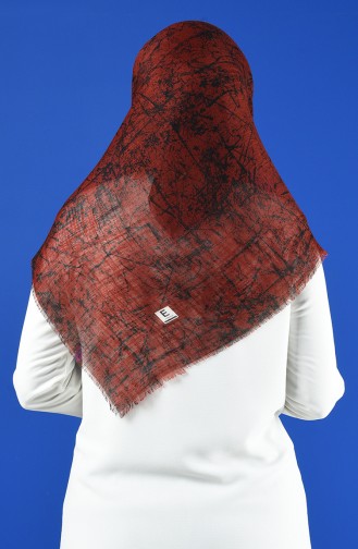 Patterned Flamed Scarf 901600-11 Tobacco 901600-11
