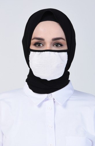 Sefamerve Maske für Gesicht 8800-02 Weiss 8800-02