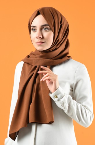 Plain Cotton Shawl 1278-06 Tobacco 1278-06