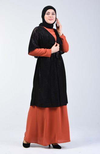 Ensemble Deux Pieces İmprimée de Flok 9Y6961800-03 Noir Brique 9Y6961800-03