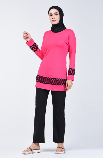 Hijab Badeanzug 1856-03 Fuchsia 1856-03