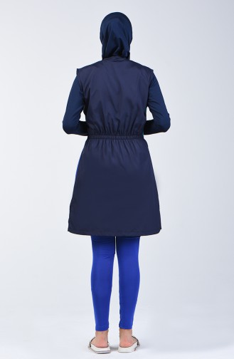 Navy Blue Swimsuit Hijab 1881-03