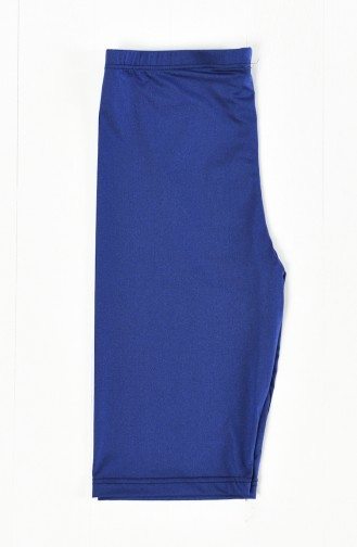Leggings Hauteur Genou Pour Piscine 0120-02 Bleu Marine 0120-02