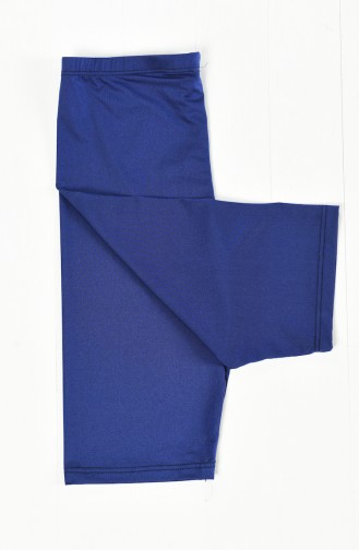 Leggings Hauteur Genou Pour Piscine 0120-02 Bleu Marine 0120-02