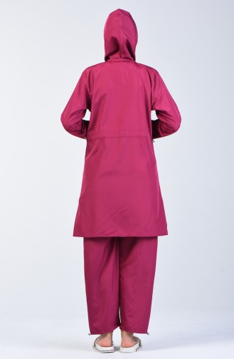 Damen Hijab Badeanzug 28088 Kirsche 28088