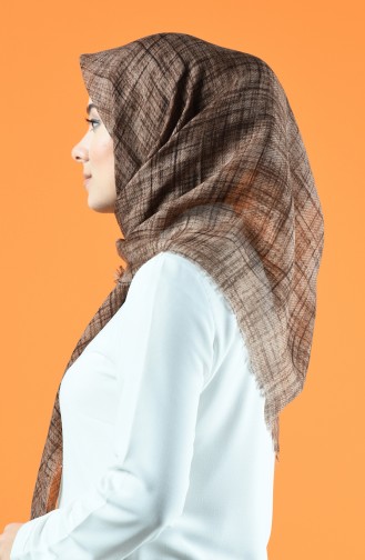Patterned Scarf Brown 901601-01