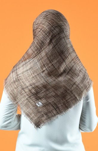 Patterned Scarf Brown 901601-01