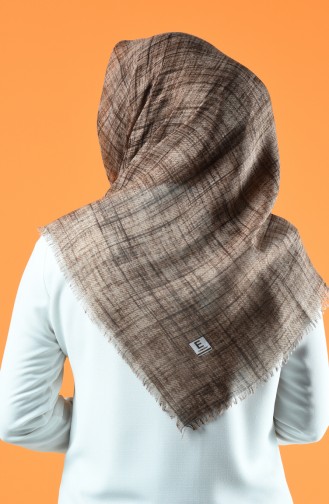 Patterned Scarf Brown 901601-01