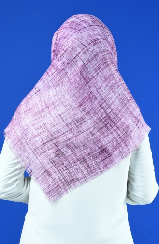 Patterned Scarf Lilac 901601-06