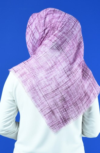 Patterned Scarf Lilac 901601-06