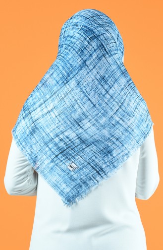 Patterned Scarf Blue 901601-11