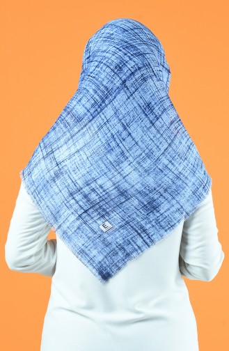 Patterned Scarf Light Blue 901601-15