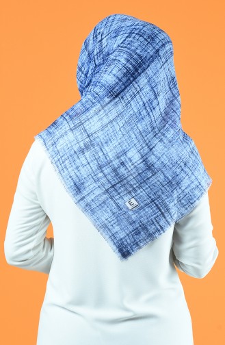 Patterned Scarf Light Blue 901601-15