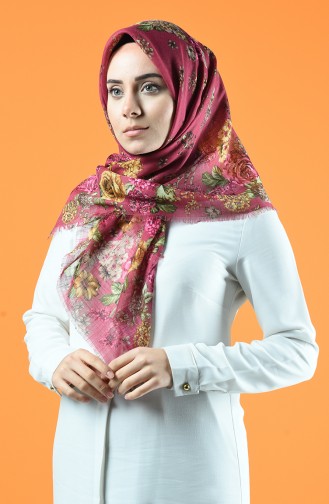 Patterned Scarf Pink 901602-12