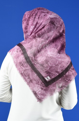 Patterned Flamed Scarf 901603-05 Magenta 901603-05