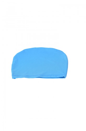 Maillot de Bain à Manches Courtes Pour Femme 28031 Bleu 28031